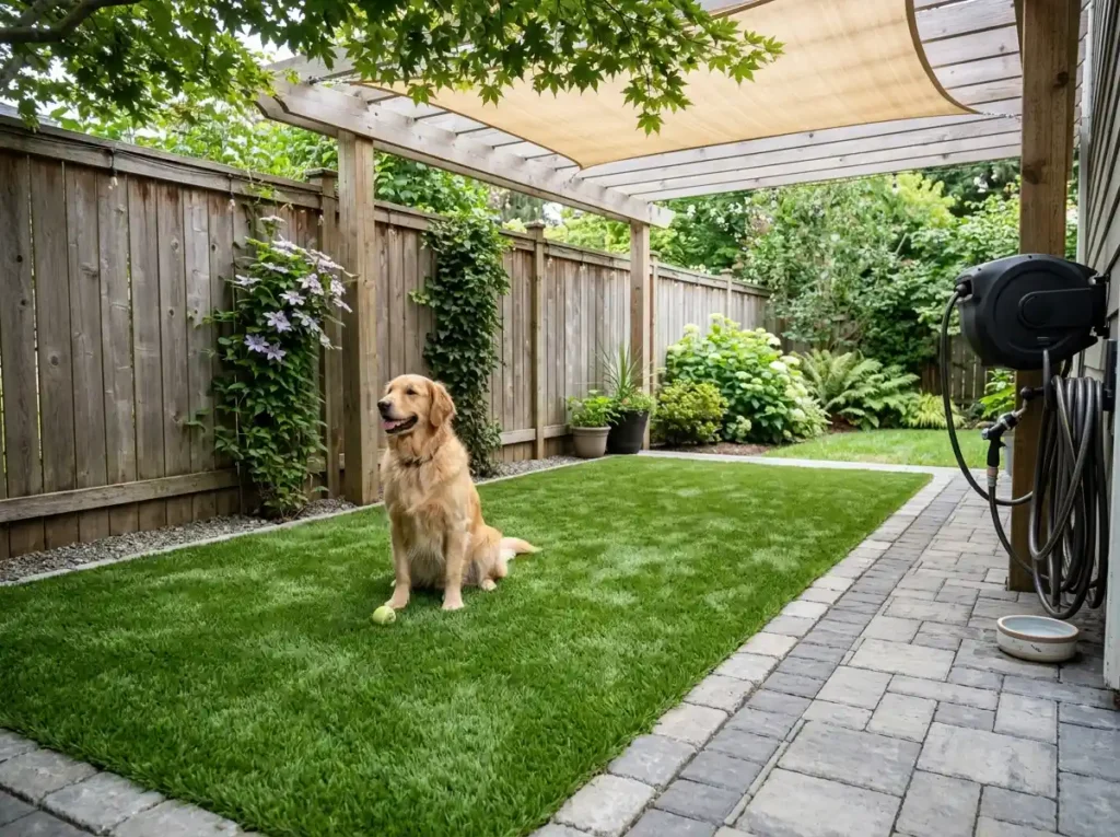 Install Pet-Friendly Artificial Turf in Muddy Zones