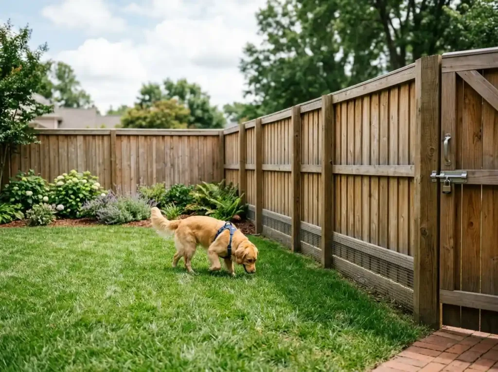 Install a Secure Dog-Proof Fence