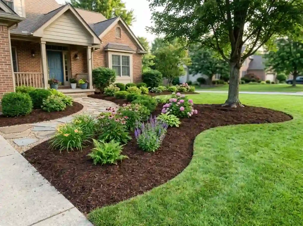 Join Small Beds Into One Large Mulch Bed