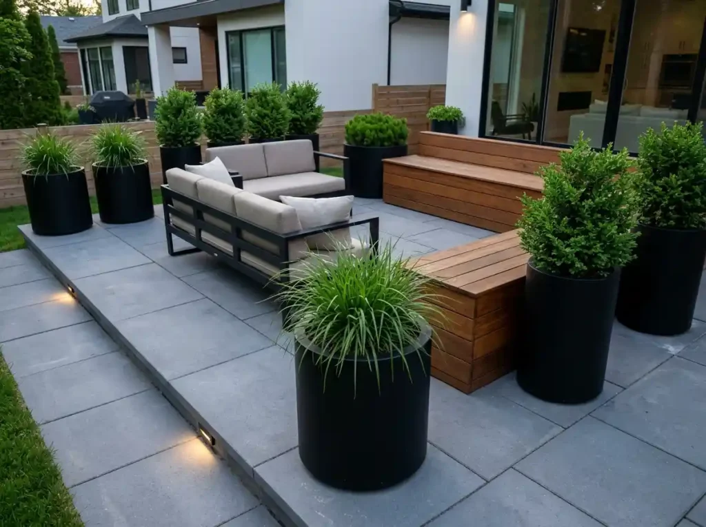 Keep the Patio Modern and Simple