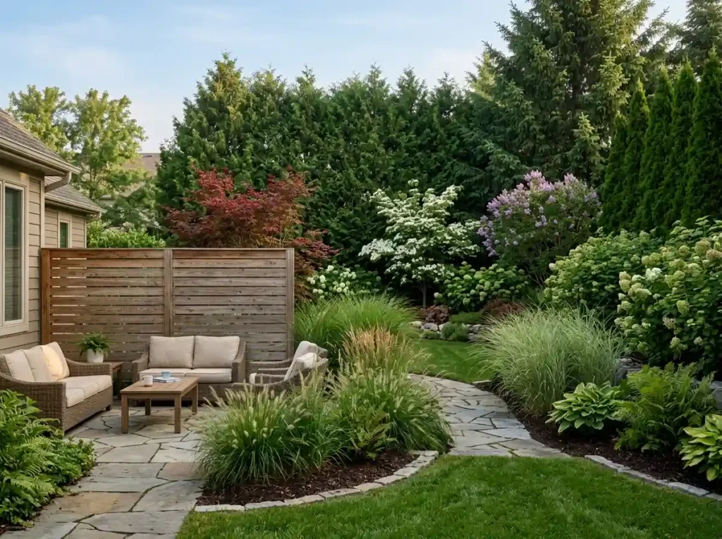 Layer Trees and Screens for Better Privacy