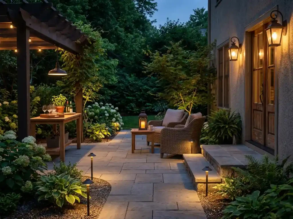 Layer Your Patio Lighting for Safety