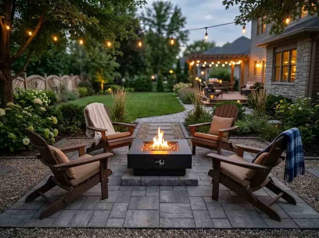 Make a Fire Pit Area That Feels Safe and Social