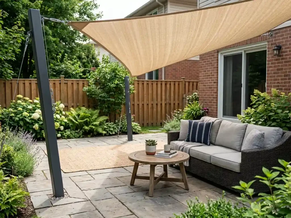 Make a Hot Patio More Comfortable With Shade