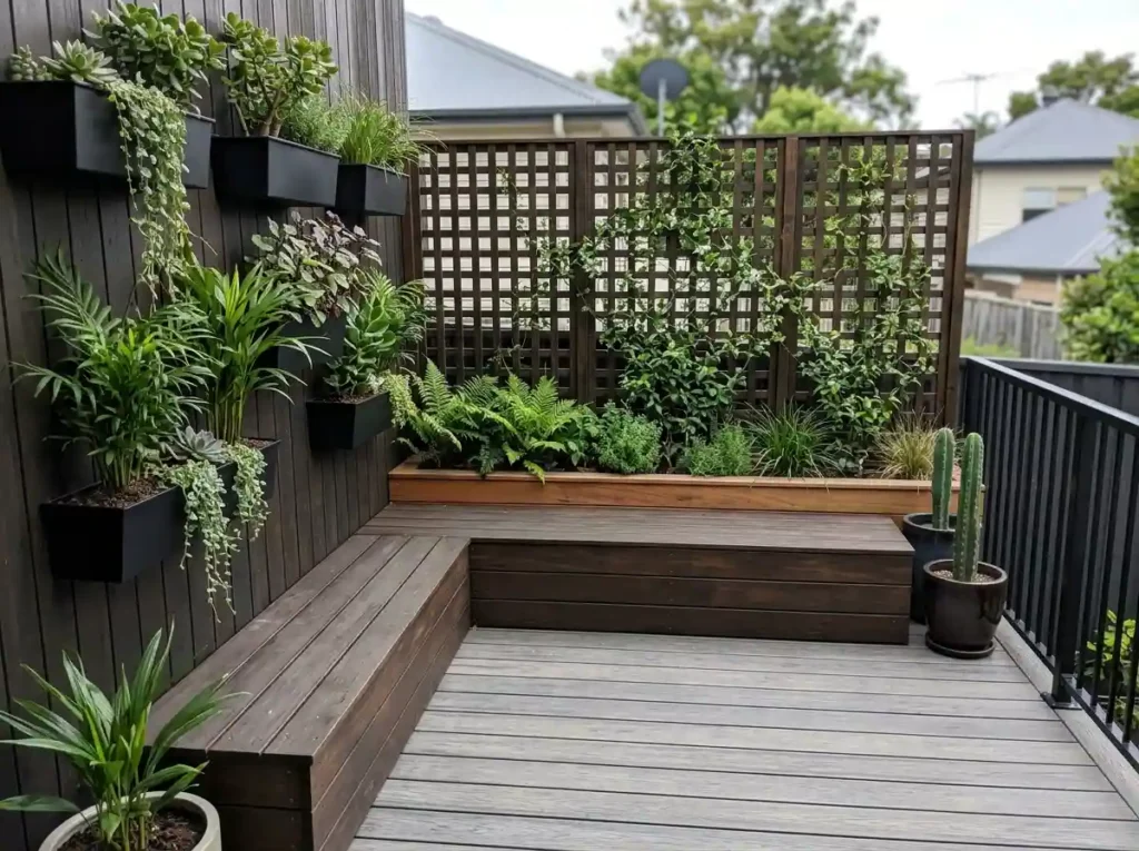 Make a Small Backyard Feel Larger With Vertical Plants