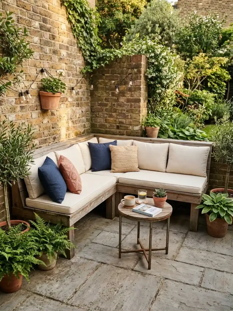 Place a Corner Bench in an Area You Rarely Use