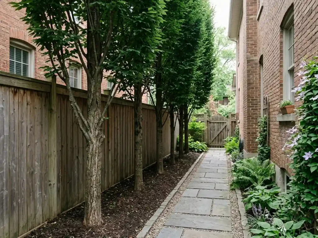 Plant Columnar Trees in Narrow Spaces