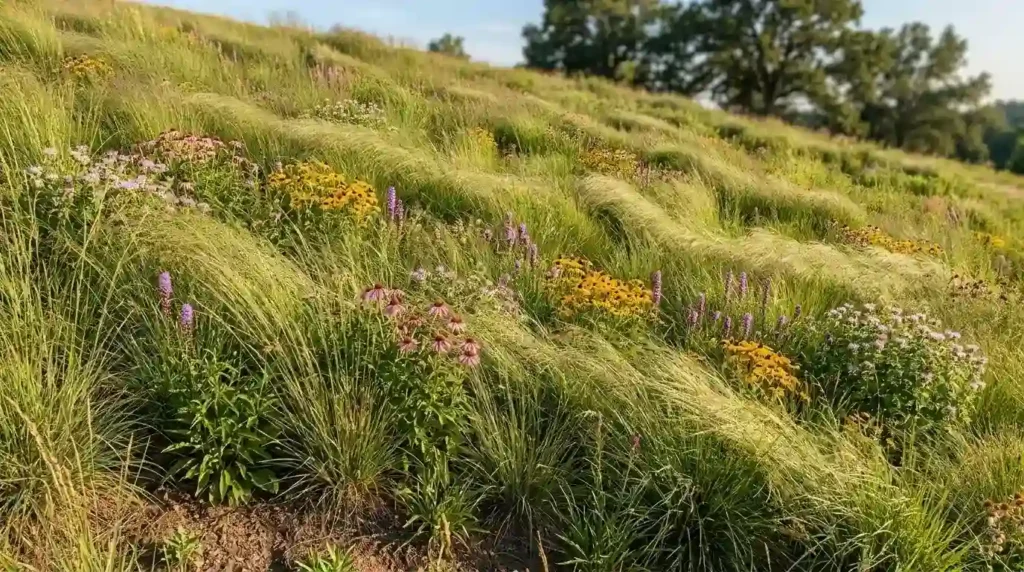 Plant Native Grasses to Hold the Soil