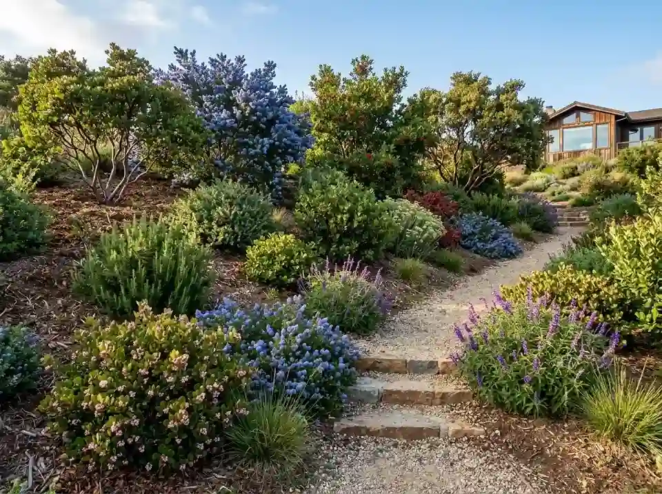 Plant Native Shrubs in Layered Groups