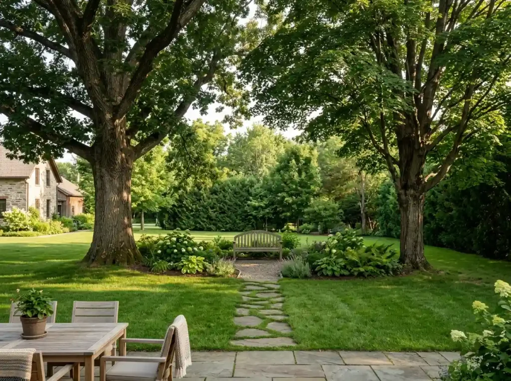 Plant Trees to Frame Views and Add Shade