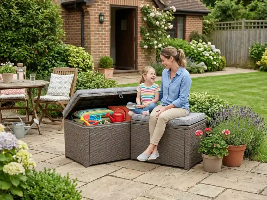 Reduce Clutter With Outdoor Storage