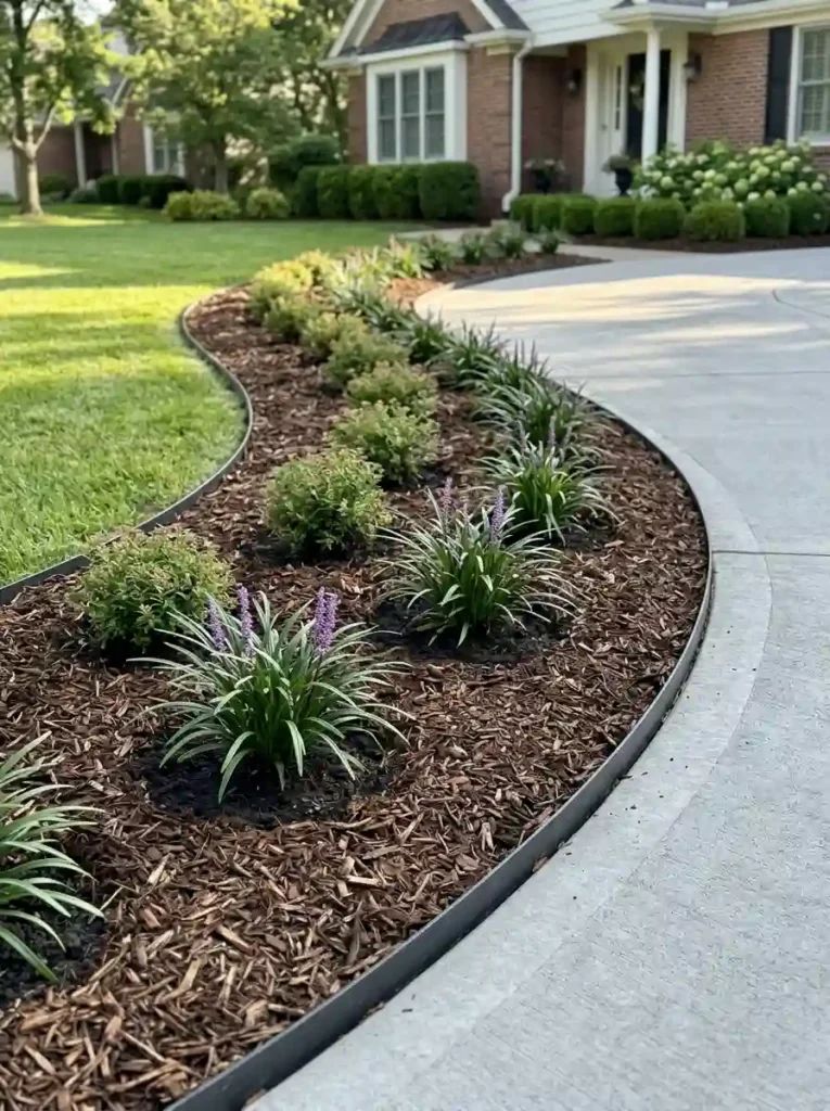 Reduce Weeds With Mulch and Crisp Edging