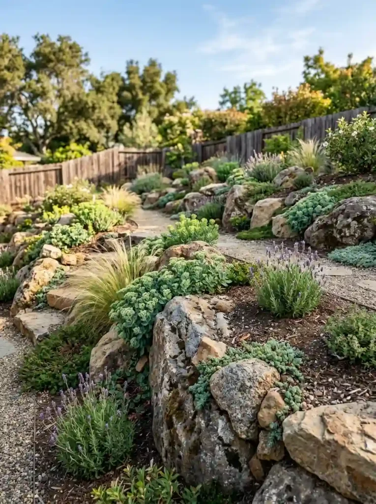 Reduce Yard Work With a Rock Garden