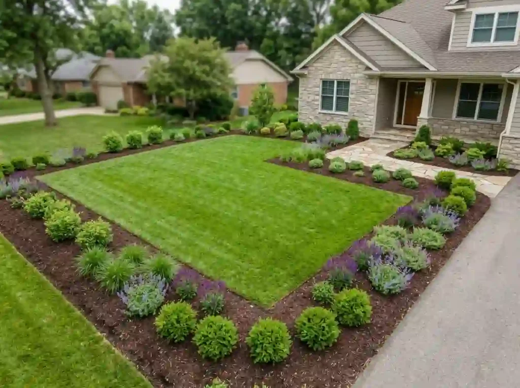 Reduce the Lawn to One Simple Shape