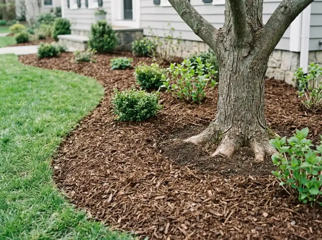 Refresh Mulch Without Harming Trees