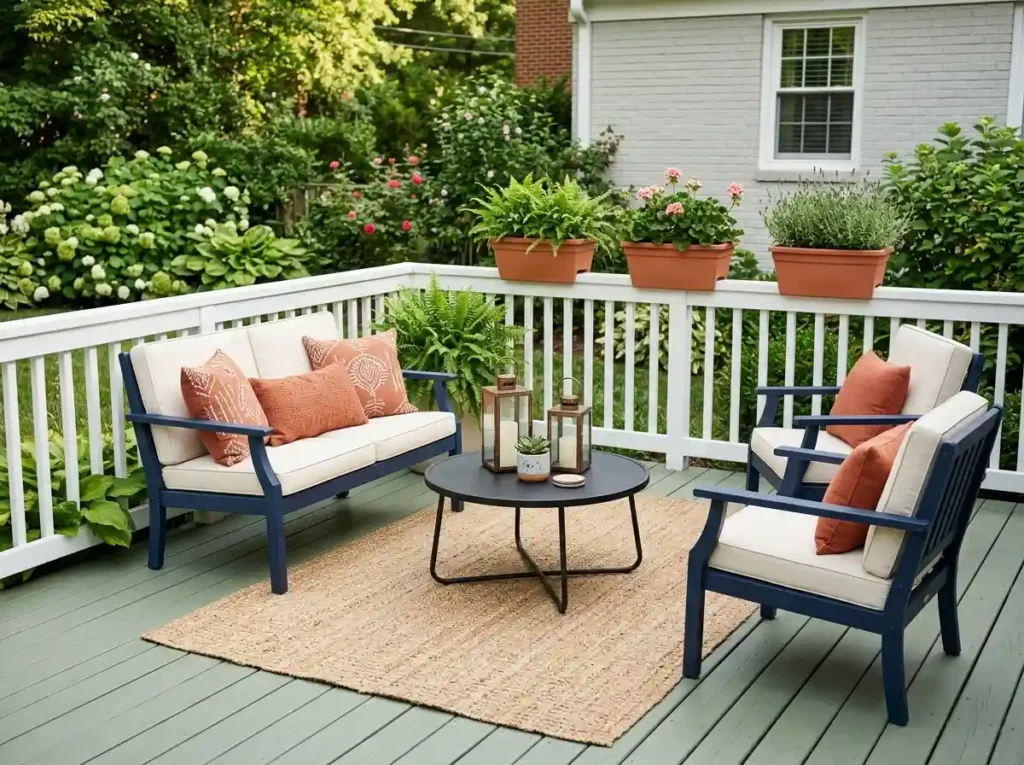Refresh the Patio With Paint and Low-Cost Decor