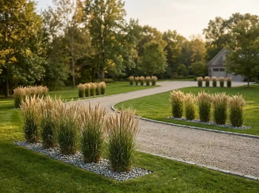 Repeat Groups of Ornamental Grasses