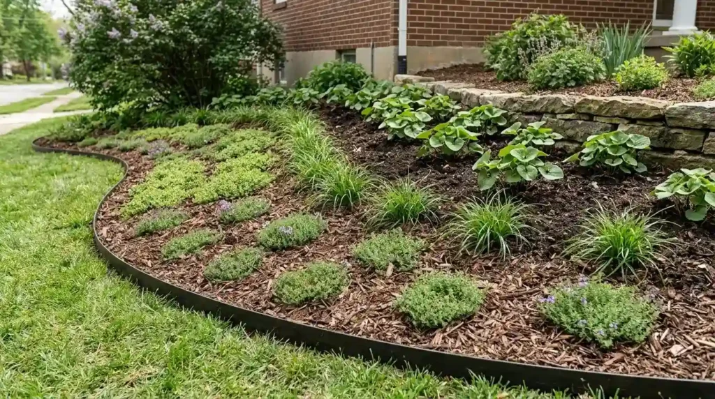 Replace Hard-to-Mow Corners With Groundcover