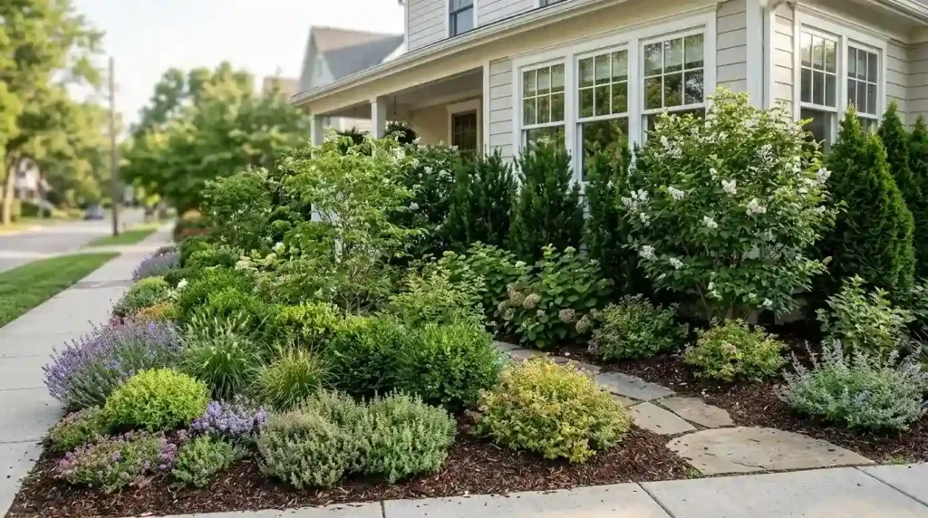 Replace a Solid Hedge With Layered Shrubs