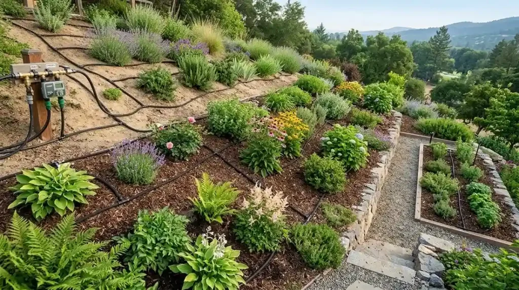 Save Water With Soaker Hoses and Separate Watering Zones