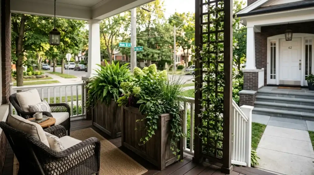 Screen Only the Porch or Patio That Needs Privacy