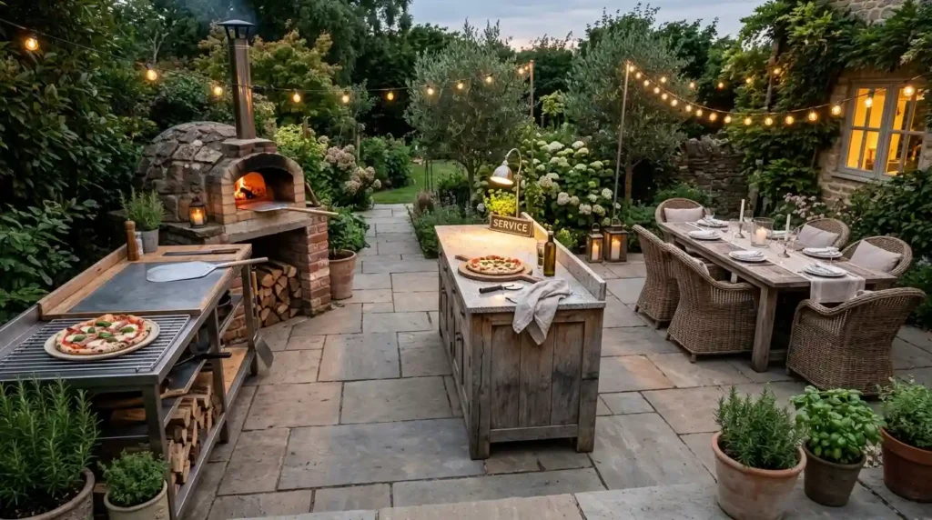 Separate the Cooking and Dining Zones