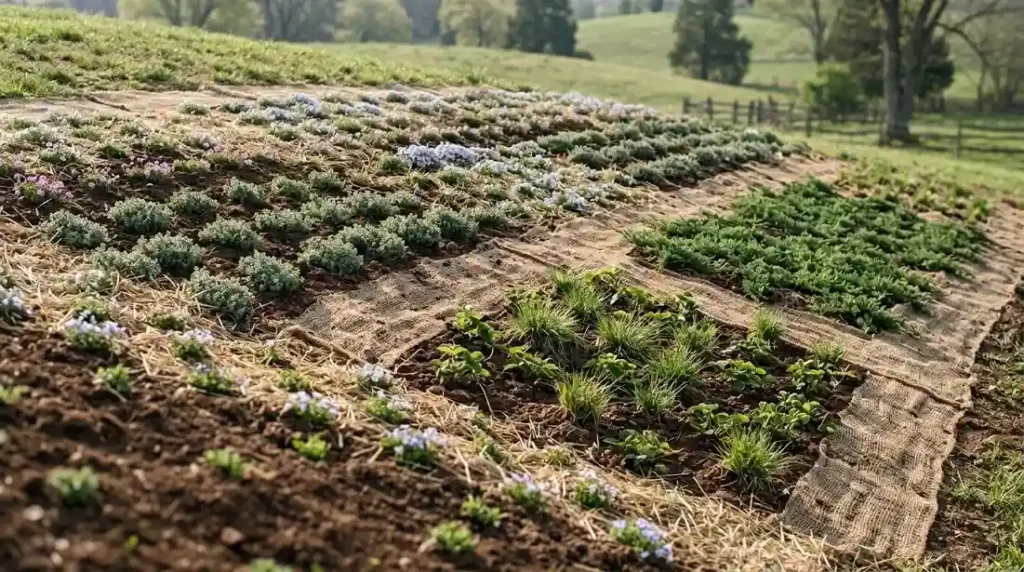 Stop Bare Soil From Washing Away With Groundcovers