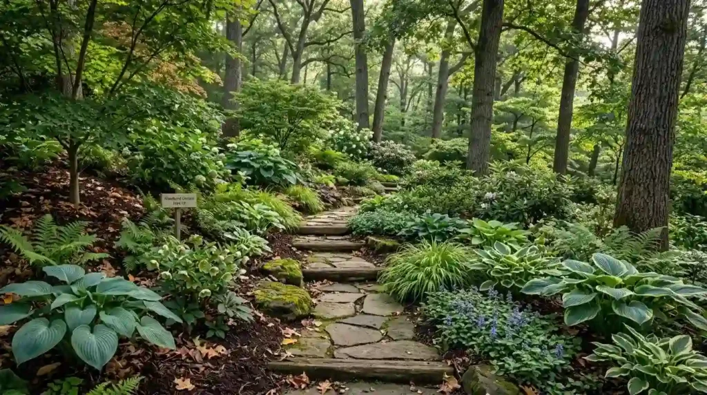 Turn a Shaded Slope Into a Woodland Garden