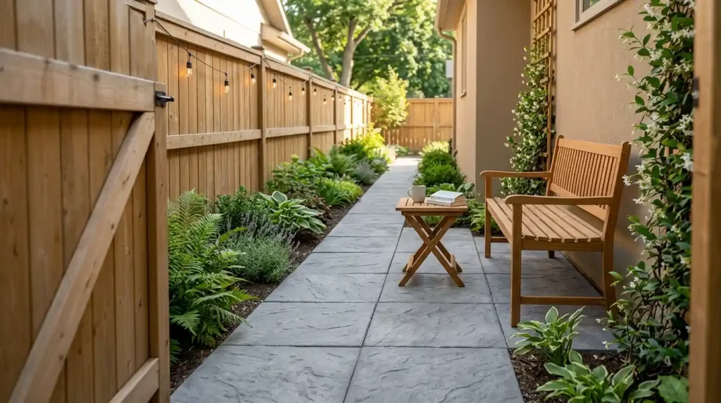 Turn a Side Yard Into a Useful Patio