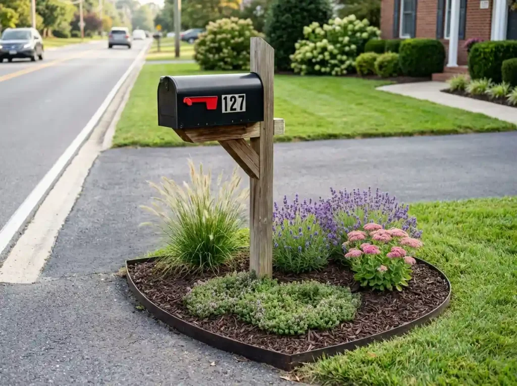 Turn the Mailbox Into a Small Garden Feature