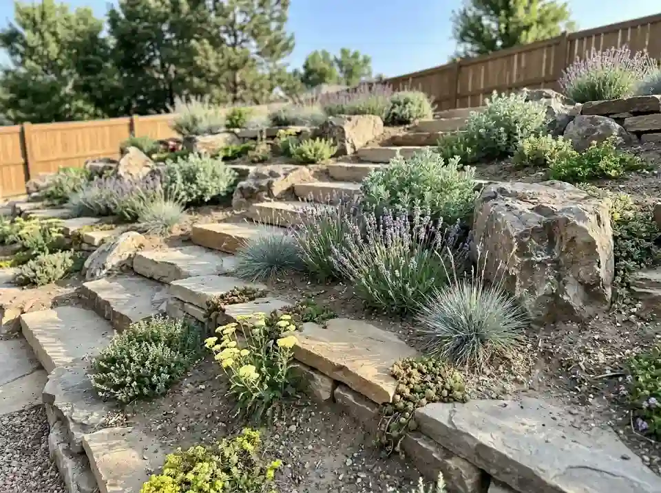 Turn the Slope Into a Rock Garden