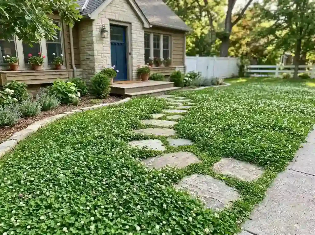 Use Clover as a Lawn Alternative