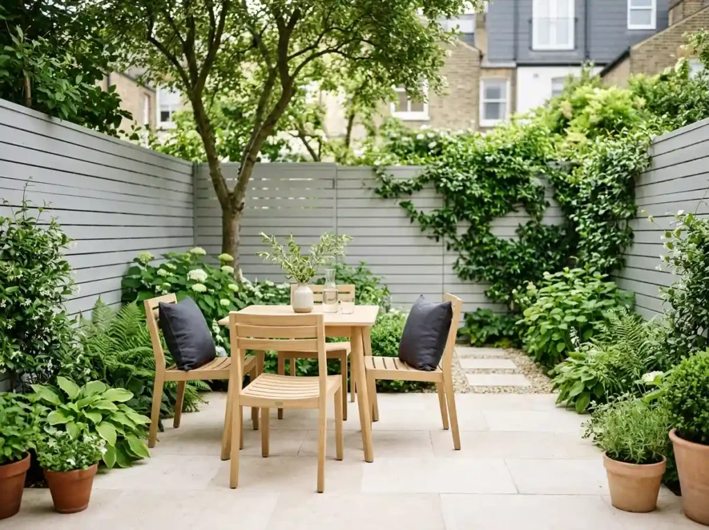 Use Light Colors to Make the Yard Feel Larger