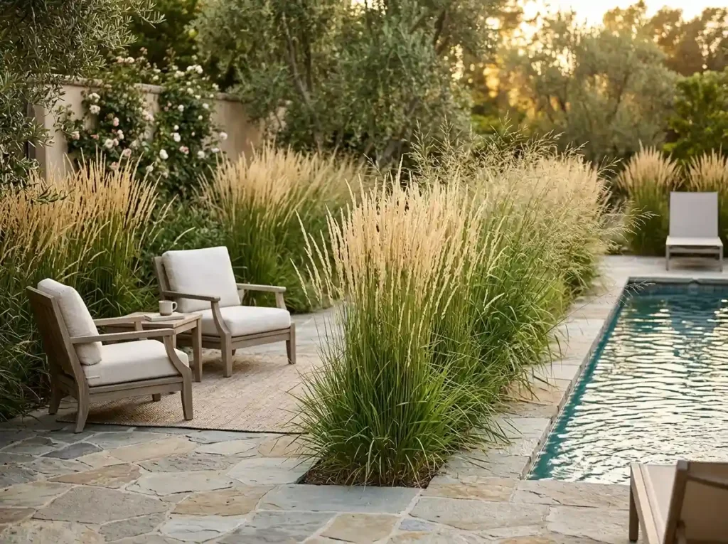Use Tall Ornamental Grasses