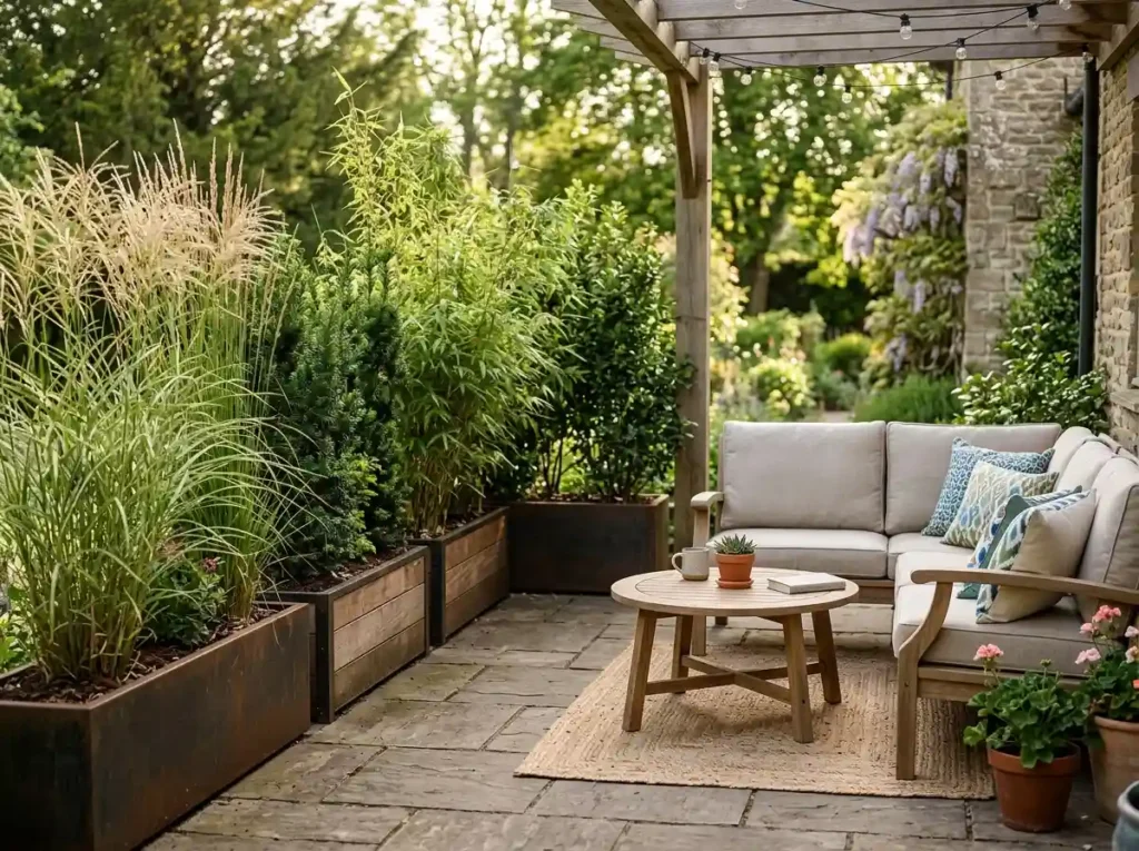 Use Tall Plants to Create a Natural Privacy Screen
