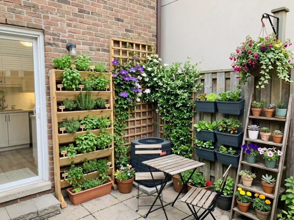 Use Vertical Gardening in a Small Backyard