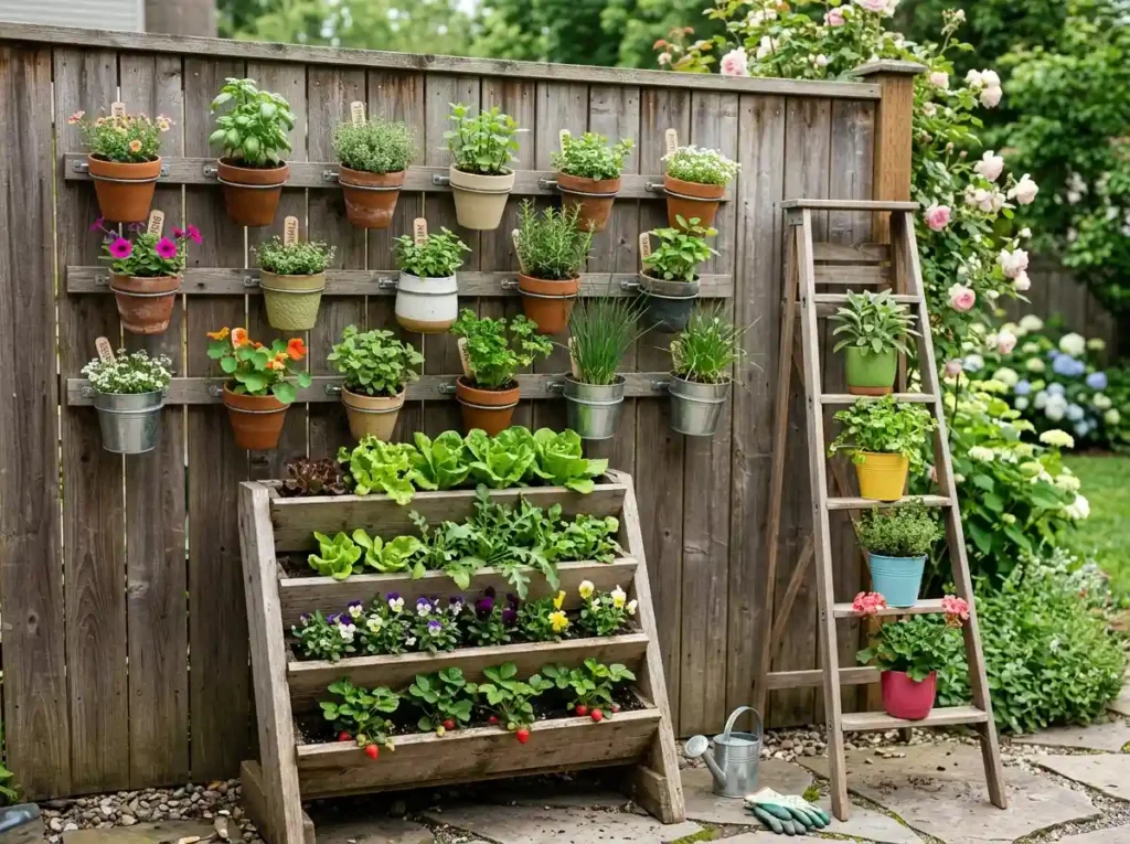 Use Walls and Fences for a Vertical Garden