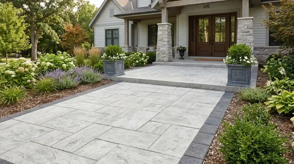 Widen the Entry Path for a More Welcoming Look