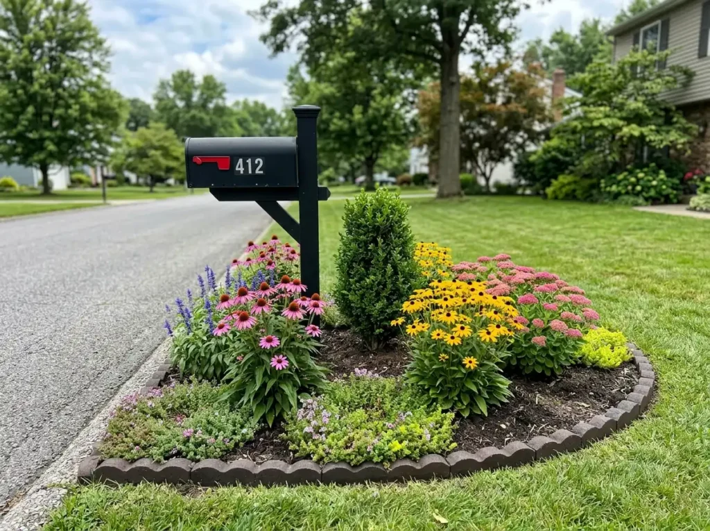 Turn the Mailbox Into a Small Garden Feature