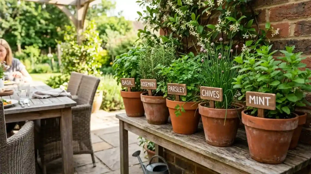 Create a Small Patio Herb Corner