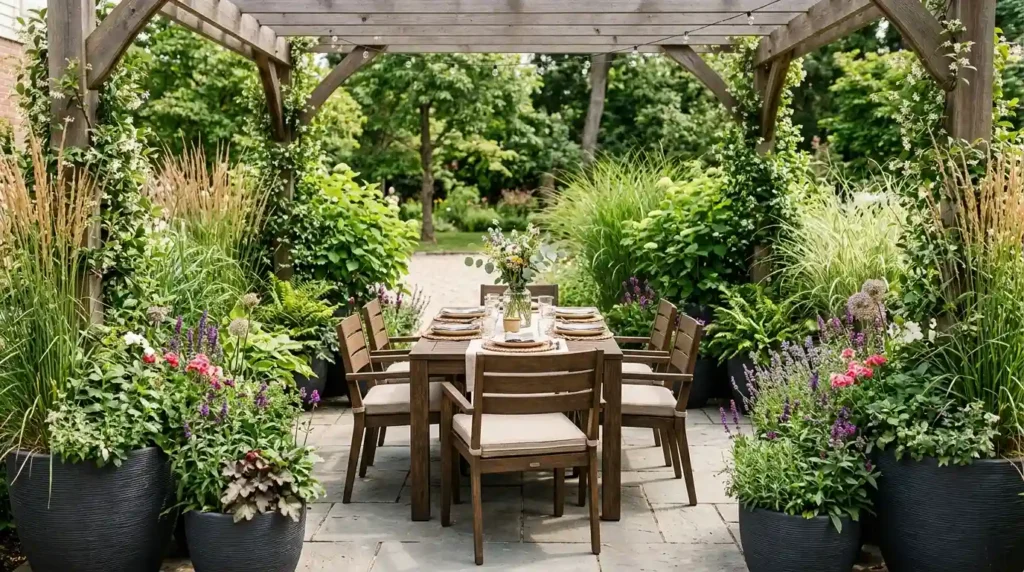 Add Comfort and Privacy with Container Plants