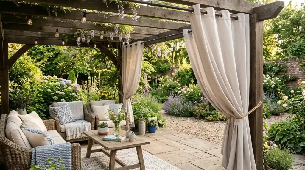 Hang Outdoor Curtains