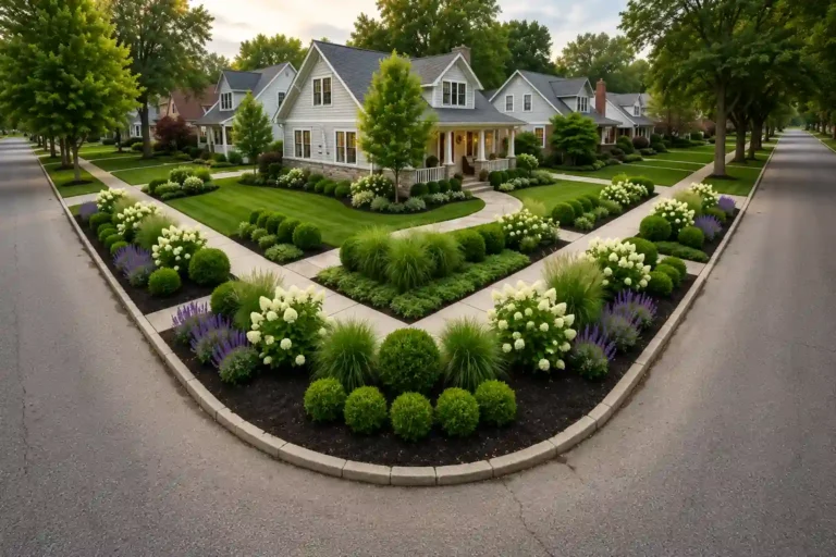 Front Yard Landscaping Ideas for Corner Lots