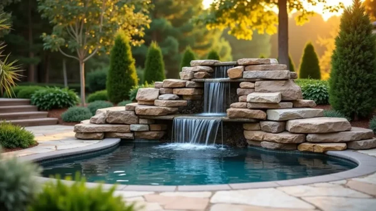 Rock Landscaping Ideas Around Pool
