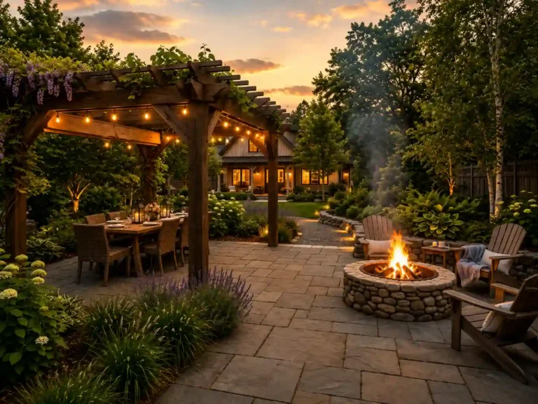 Backyard Fire Pit Landscaping Ideas