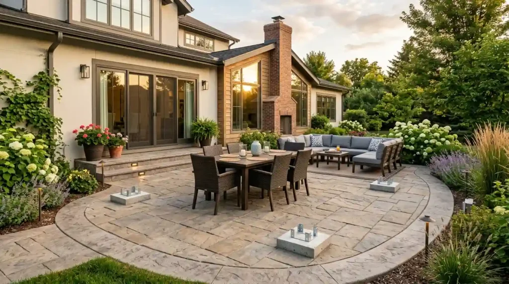 Plan the Patio for a Future Pergola