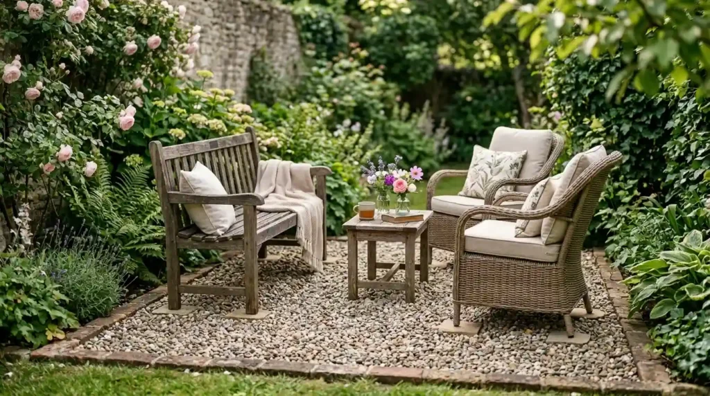 Create a Comfortable Pea Gravel Patio