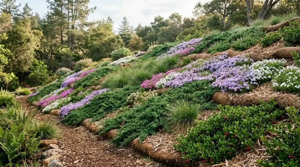 Cover Bare Slopes With Deep-Rooted Ground Covers