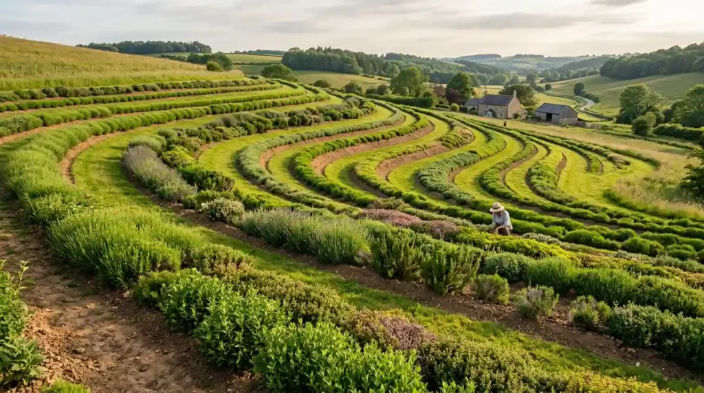 Use Contour Rows to Slow Water Across a Hill