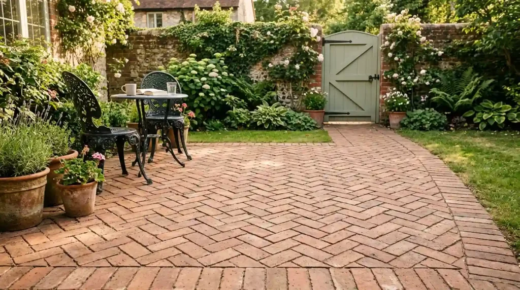 Use a Herringbone Pattern for a Strong Classic Look